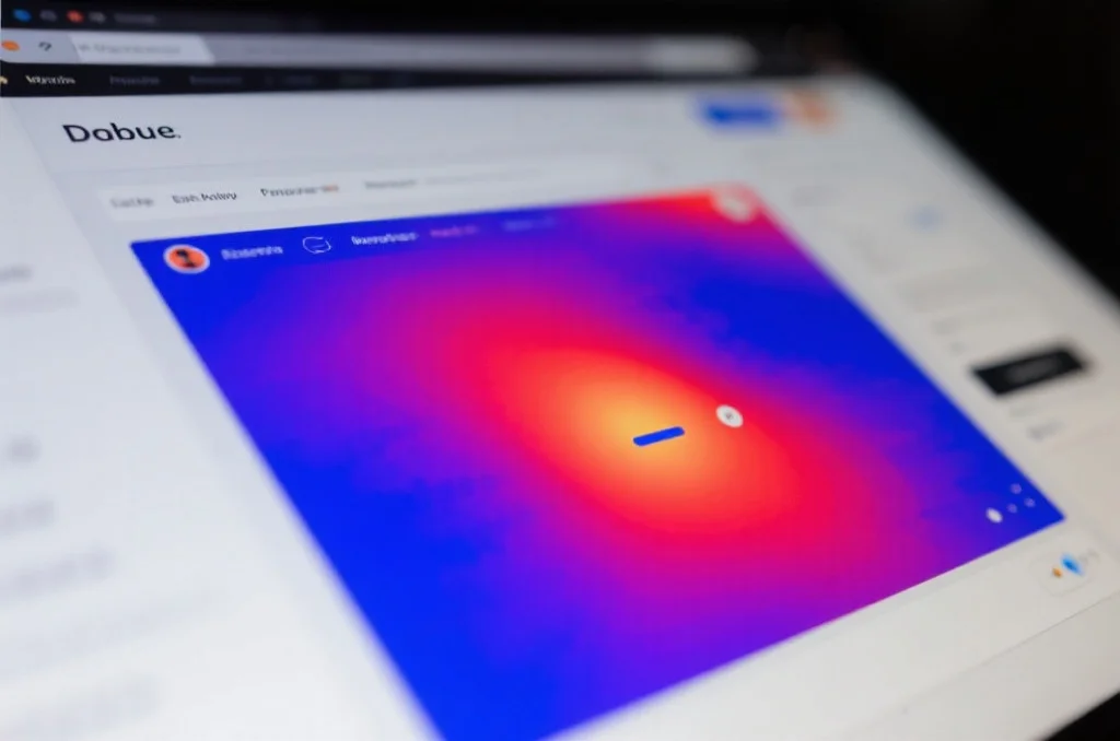 网站用户点击热力图